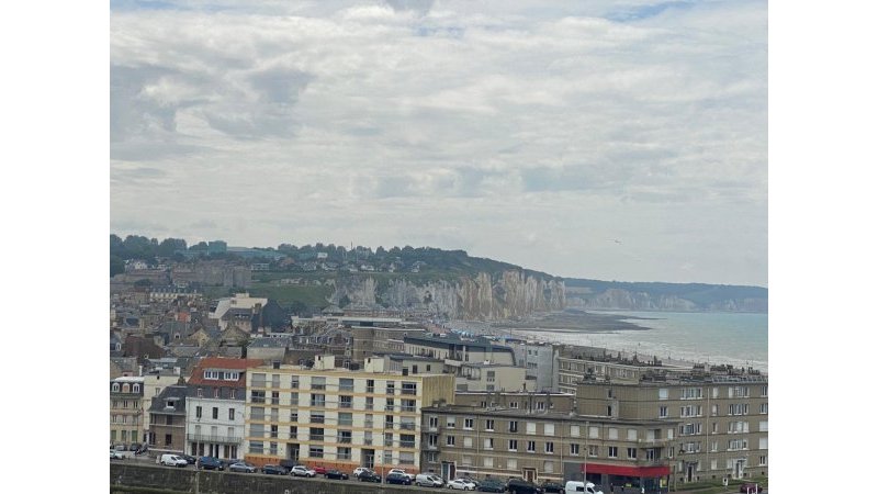 Prise de vue de la ville de DIEPPE